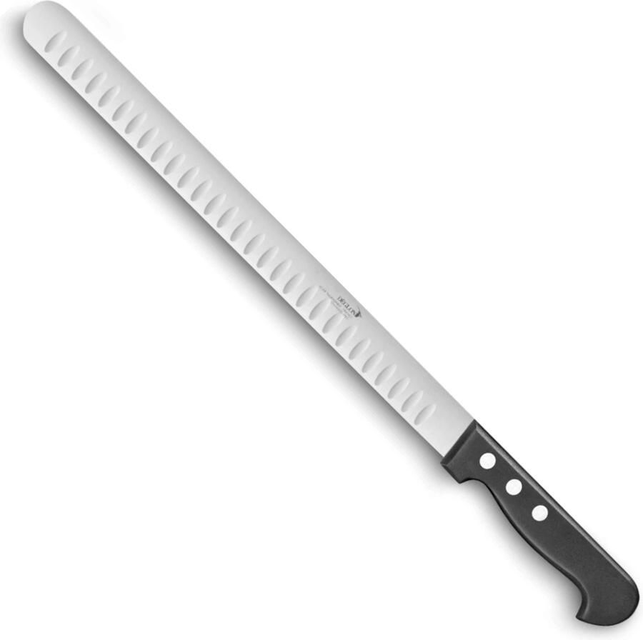Deglon Déglon Ham- Zalmmes 33 cm Lemmet met Kuiltjes Roestvrij Staal ABS Handvat