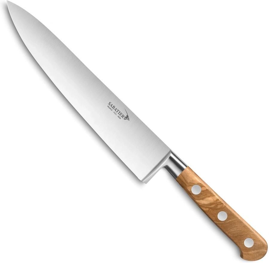 Deglon Déglon Sabatier Deg Koksmes 20 cm Gesmeed Lemmet Olijfhouten Heft