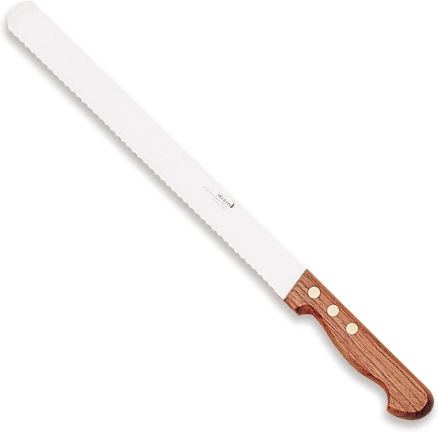 Deglon Déglon Taartmes Taartzaag 35 cm met Houten Handvat Snijd met Precisie en Stijl