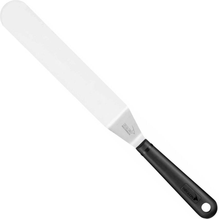 Deglon Déglon Gebogen Paletmes 21 cm Professioneel Keukenhulpmiddel Flexibel Roestvrij Staal