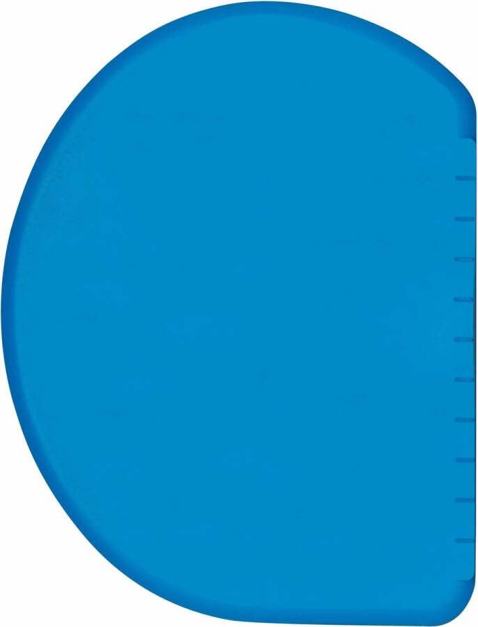 Deglon Déglon Halfronde Deegschraper Flexibel Blauw Vaatwasmachinebestendig