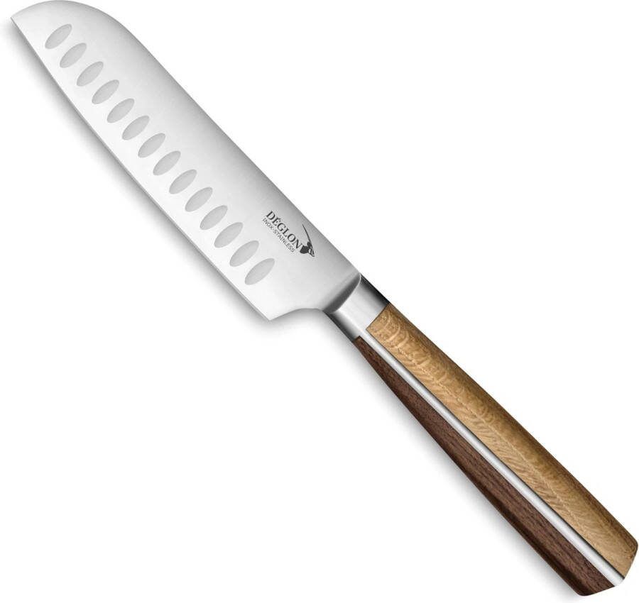 Deglon Déglon Mini Santoku 12.5 cm High-Woods Compact Aziatisch Keukenmes