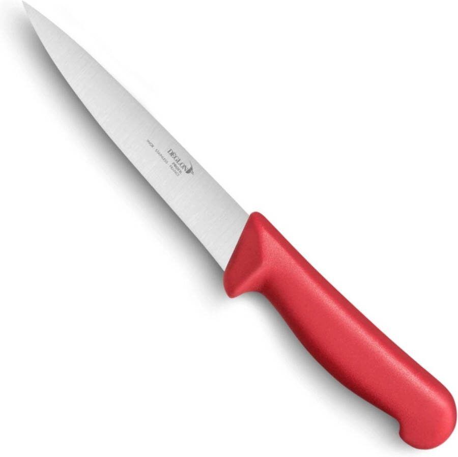 Deglon Déglon Profil Rood Uitbeenmes 17 cm Voor Precieze en Hygiënische Vleesbewerking