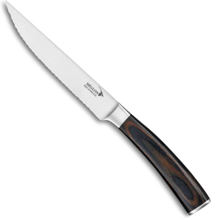 Deglon Déglon Steak Grande Table 12 cm Luxe en Praktisch Steakmes met Uniek Kartel