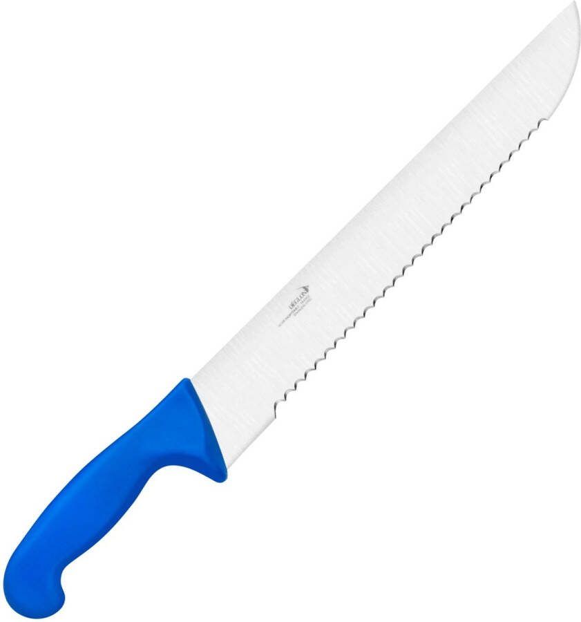 Deglon Déglon Vis Trancheermes 33 cm Grote Kartels Roestvrij Staal Blauw Handvat