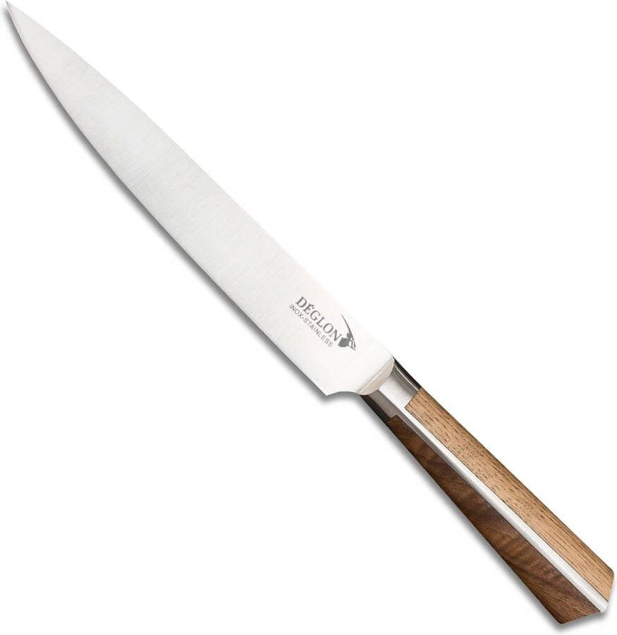 Deglon Déglon Vleesmes 19 cm Elegante Houten Handgreep Uniek Design en Duurzaam
