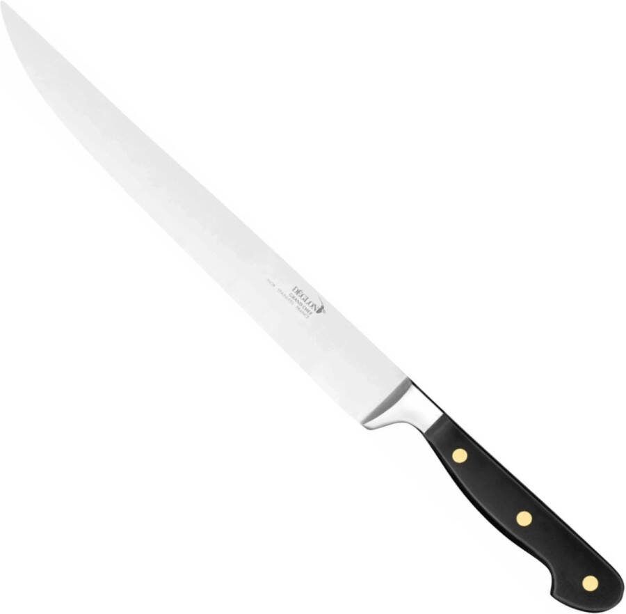 Deglon Déglon Vleesmes Grand Chef 22 cm Roestvrijstaal Ergonomisch Houten Handvat Voor Gebraden Vlees en Ham