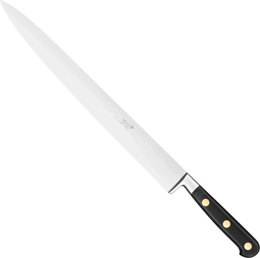 Deglon Déglon Vleesmes Grand Chef 30 cm Roestvrijstaal Ergonomisch Houten Handvat Voor Gebraden Vlees en Rosbief