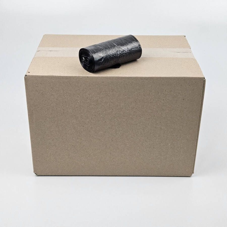 DEISS Grijze Vuilniszakken 2.000 Zakken HDPE 10 Liter 39cm x 49cm (Alternatief Brabantia Code C 10 Liter Afvalzakjes 10 Liter Vuilnisbak Zakjes)