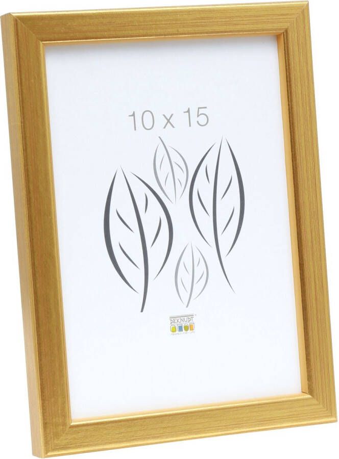Deknudt Frames fotolijst Goud Smal S41JA1 Voor foto: 10x15 cm