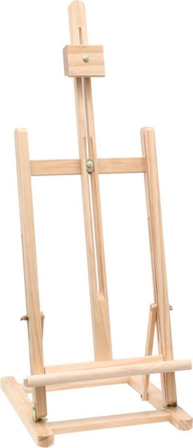 Deknudt Frames schildersezel S64VE3 naturel hout 97 cm