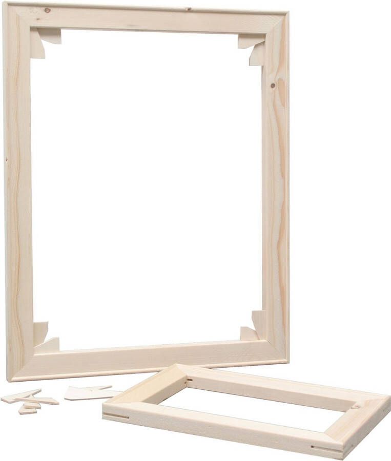 Deknudt Frames spanraam voor schildercanvas naturel hout 20x30 cm