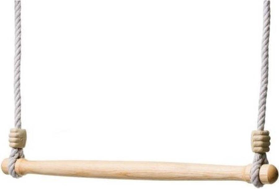 Déko-Play trapeze ergonomisch van essen hout behandeld met lijnzaadolie PH 2.5m