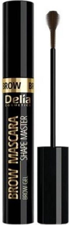 Delia Brow Mascara Shape Master wenkbrauwgel 02 Bruin 11ml