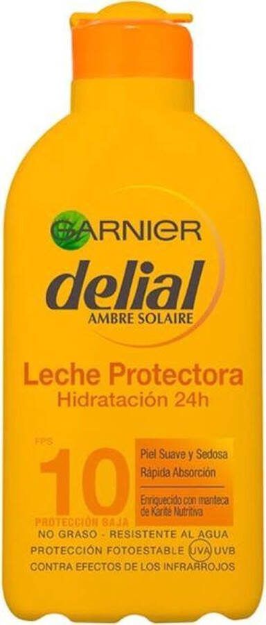 Delial Garnier Moisturizing Protective Zonnemelk 24h Spf10 200ml