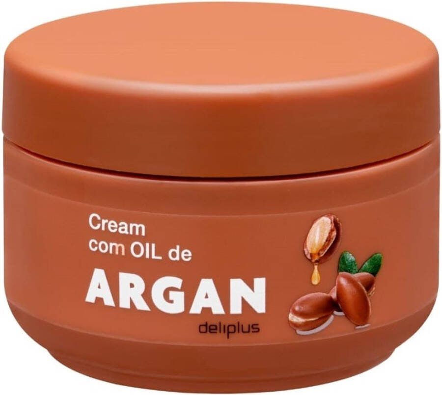 Deliplus Cream con Aceite de Argan Bodycrème met Arganolie Voor de zeer droge huid Uit Spanje 250ml