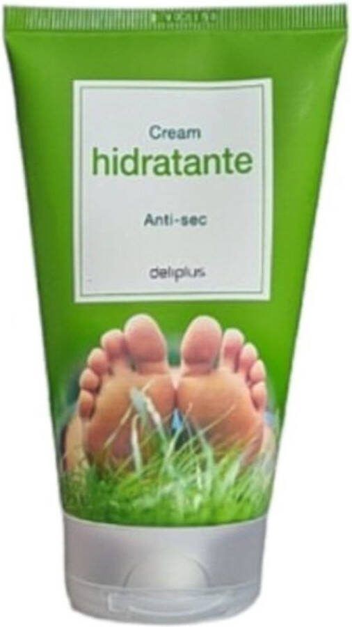 Deliplus Cream de Pies Hidratante Anti Sequedad Voetcrème Hydraterend Vochtinbrengend Anti-Uitdroging Uit Spanje 125g