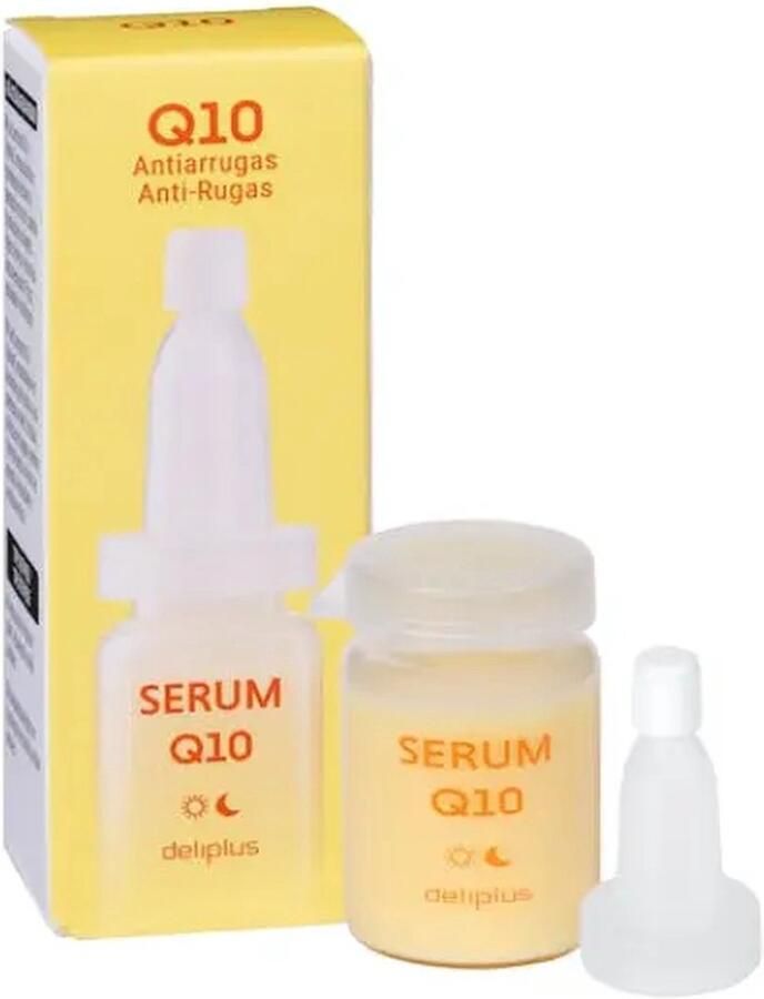 Deliplus SERUM OM JE JONG TE HOUDEN. Anti-rimpel gezichtsserum rijk aan Q10 vitamine E en lecithine 10 M