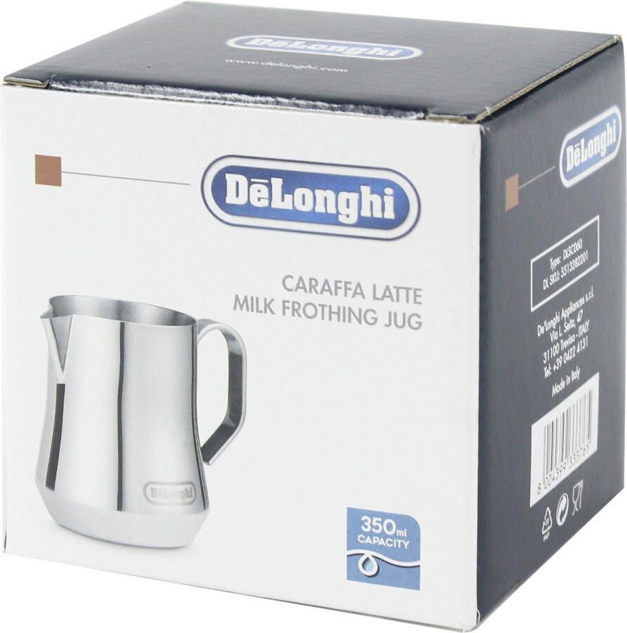 De'Longhi Barrista melkopschuimkan 350ml Roestvrij staal