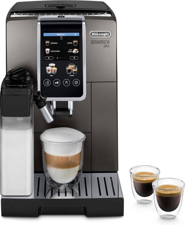 De'Longhi De Longhi Dinamica Plus ECAM380.95.TB – Volautomatische Espressomachine