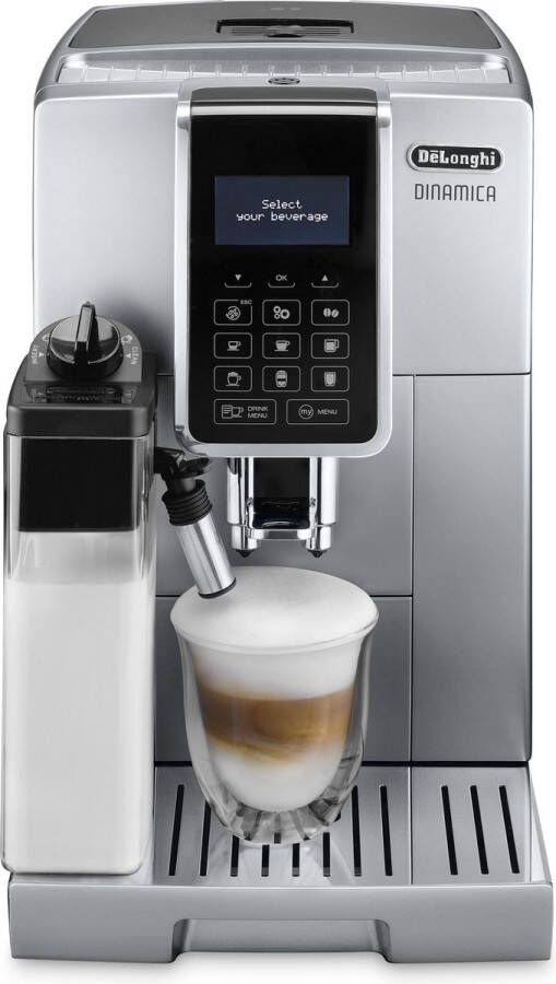 De'Longhi Dinamica ECAM350.75.S Volautomatische espressomachine Zilver