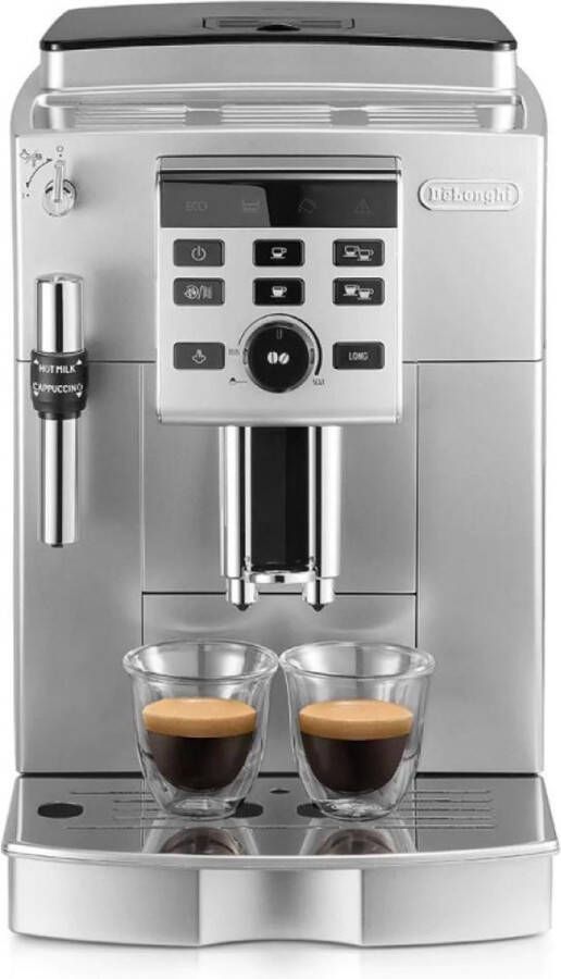De'Longhi Compact manuele bediening Long Functie Melkschuimregeling Zilver