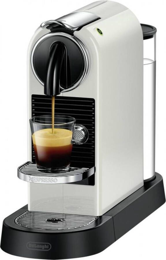 Nespresso Koffiecapsulemachine CITIZ EN 167.W van DeLonghi White inclusief welkomstpakket met 14 capsules