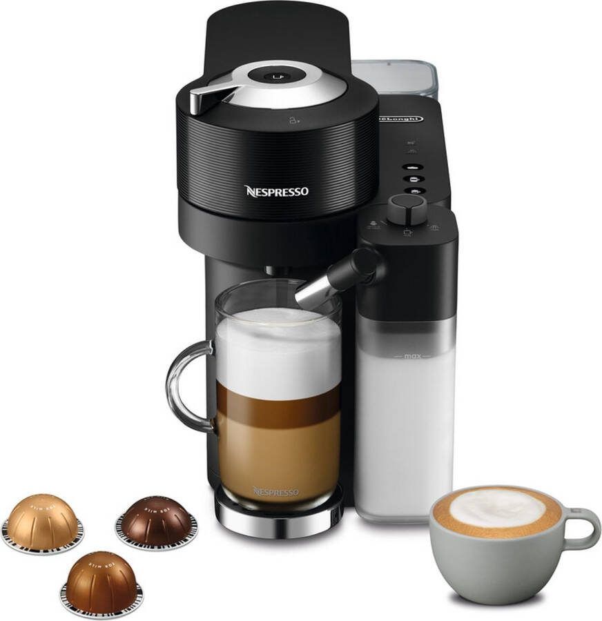 DeLonghi De'Longhi Nespresso Vertuo Lattissima Zwart | Capsulemachines | 8004399024854