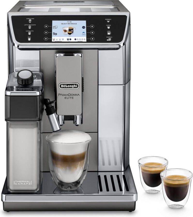 DeLonghi De'Longhi PrimaDonna Elite Light ECAM 650.55.MS | Espressomachines | Keuken&Koken Koffie&Ontbijt | 132217026