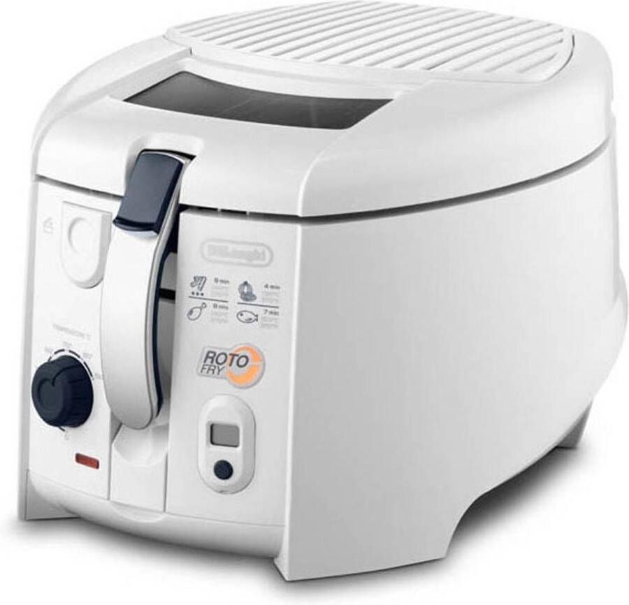 DeLonghi F28533.W1 RotoFry Classic elektrische friteuse wit