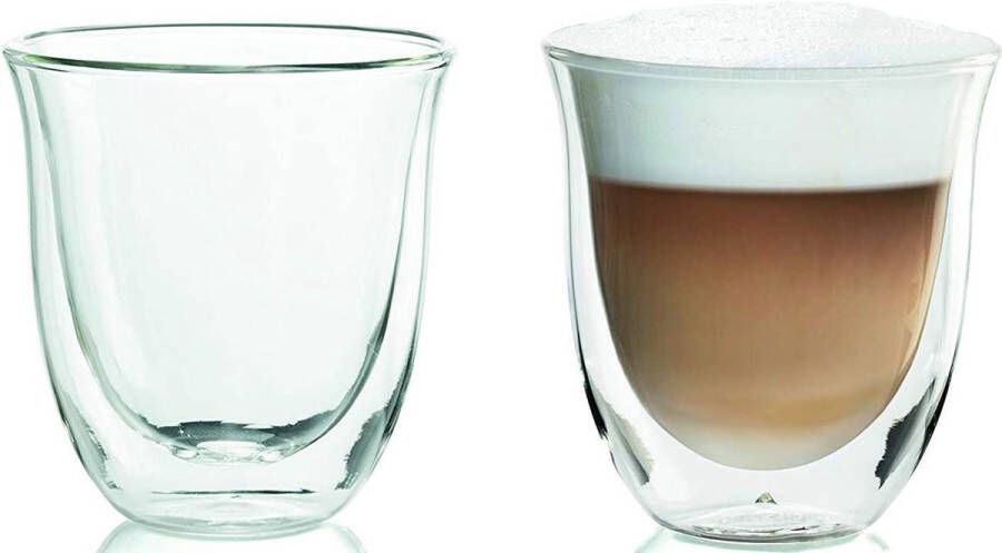 De'Longhi DELONGHI Cappuccino Cups Dubbelwandig (2stuks) 5513284161