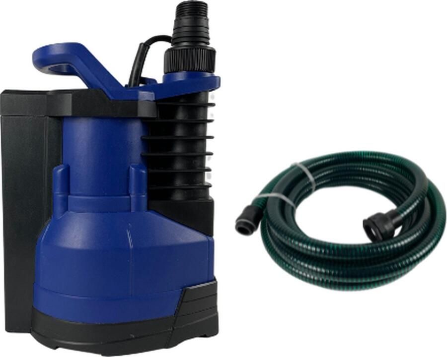 Deltaline Dompelpomp HNB 400 Automatische staaf vlotter -9000 l h incl 7mtr afvoerslang Complete wateroverlast SET Plug & Play