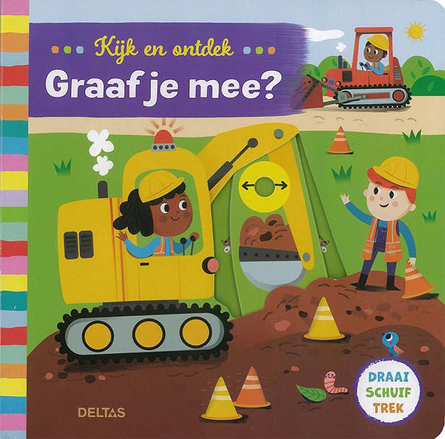Deltas 'Kijk en Ontdek Graaf Je Mee?' Kinderboek 0580726