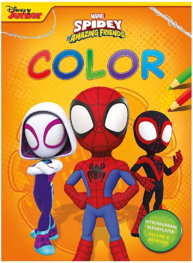 Deltas Marvel Spidey And His Amazing Friends Kleurboek