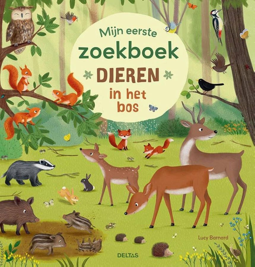 Deltas Mijn eerste zoekboek Dieren in het bos