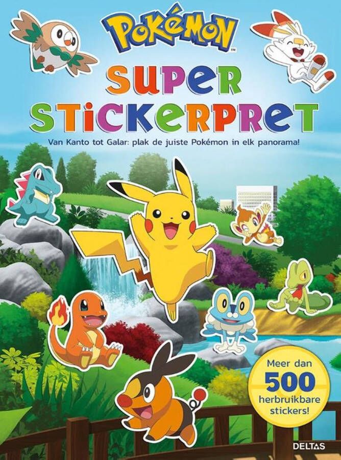 Deltas Pokémon Super Stickerpret