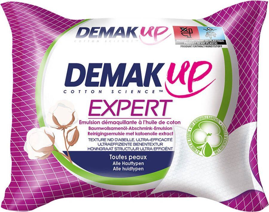 Demak'Up Expert Make-up Remover reinigingsdoekjes 12 x 23 stuks