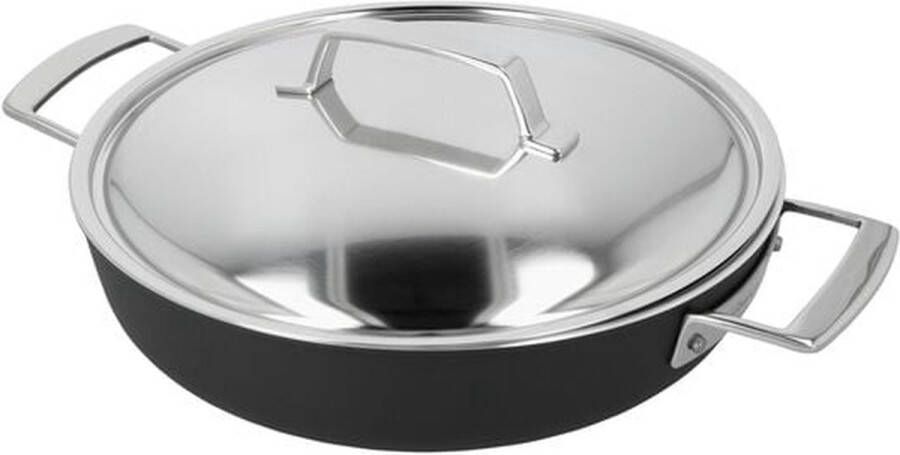 DEMEYERE ALU PRO 5 Sudderpan Lage Kookpan Ceraforce 28 cm PFAS-VRIJ