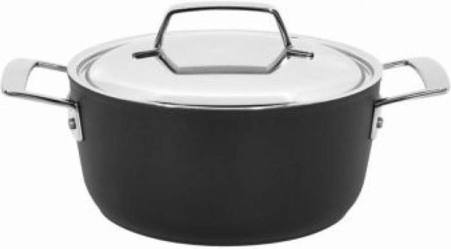 DEMEYERE Alu Pro 5 Kookpan- Duraslide Met RVS deksel 24 cm 4 25 L