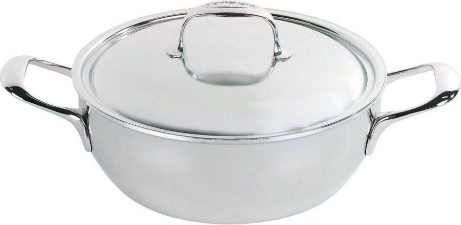 DEMEYERE Atlantis Conische Braadpan met Deksel 24cm