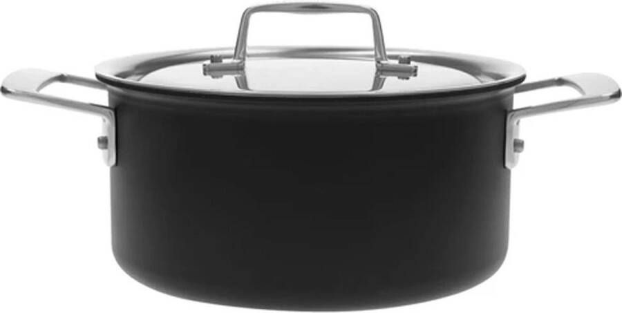 DEMEYERE Black 5 kookpot met deksel D20cm 3L