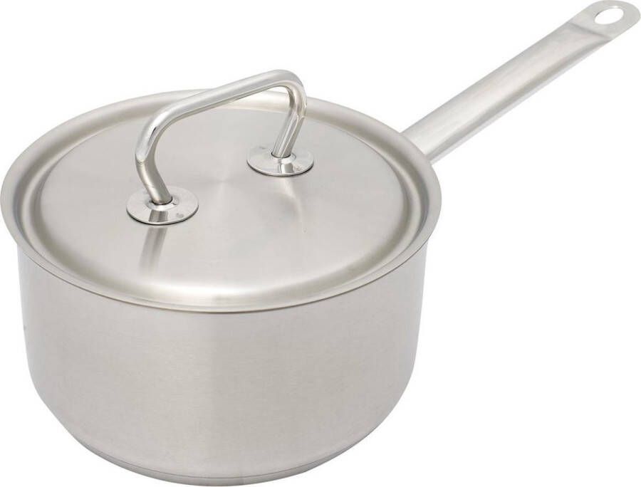 Demeyere Classic steelpan met deksel 18 cm | Potten&Pannen | 5412191784198