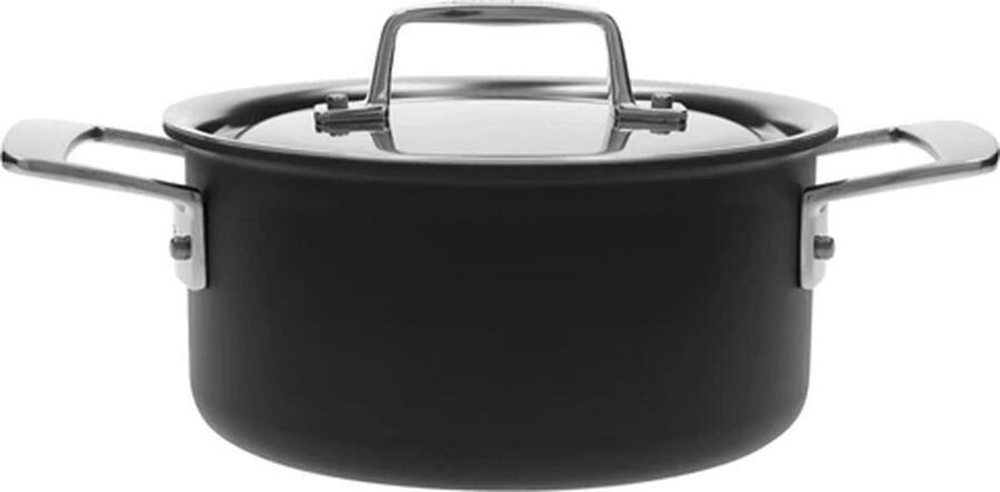 DEMEYERE Black 5 kookpot met deksel D16cm 1.5L