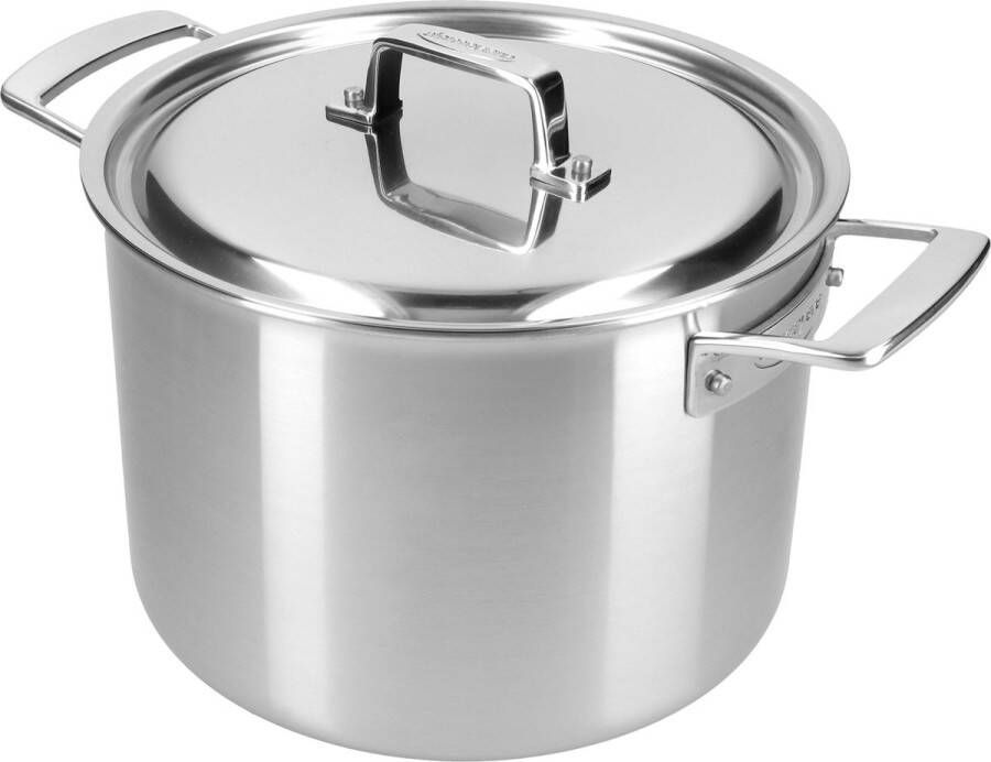 DEMEYERE Essential 5 Soeppan – Inductie – 24 cm – 8L Inhoud Deksel Inbegrepen