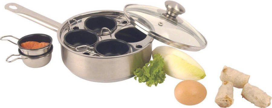 DEMEYERE Gourmetpan 4 inzetten Ø 18 cm