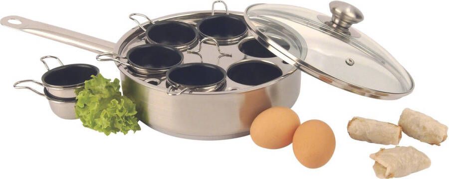 DEMEYERE Gourmetpan 6 inzetten � 22 cm