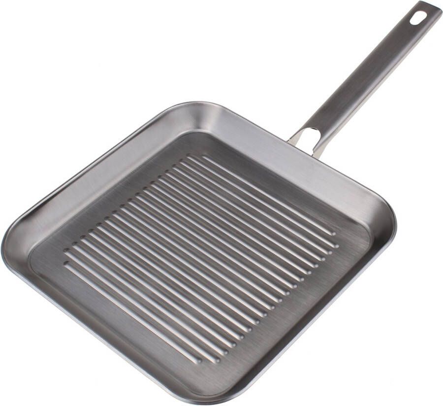 Demeyere Resto grillpan 24 x 24 cm | Potten&Pannen | Keuken&Koken Keukengerei | 5412191827246