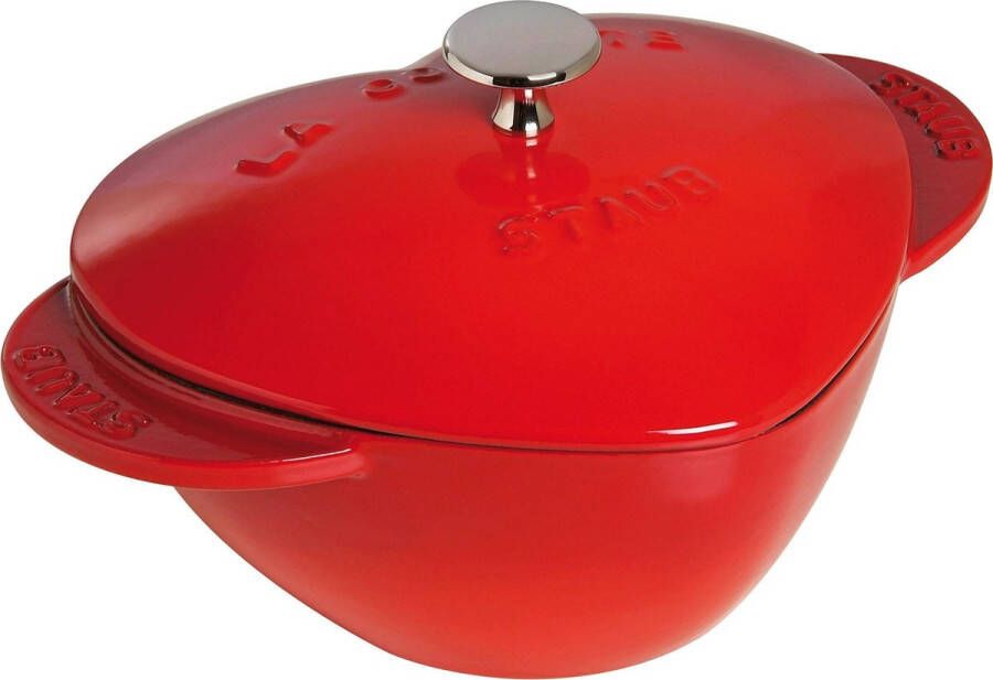 Staub Hartvormige cocotte kers 1 75 l | Potten&Pannen | Keuken&Koken Keukengerei | 1100006