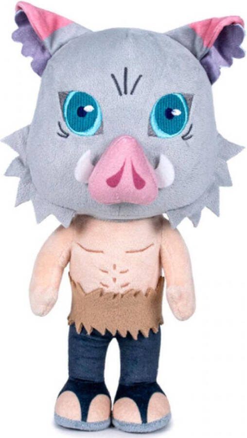 Demon Slayer Inosuke Hashibira Pluche Knuffel 30 cm {Anime Manga Plush Toy Speelgoed knuffelpop voor kinderen jongens meisjes Dragon Ball Z Naruto One Piece My Hero Academia}