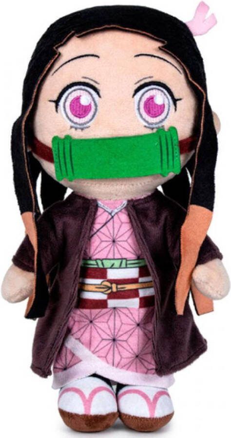 Demon Slayer Nezuko Kamado Pluche Knuffel 30 cm {Anime Manga Plush Toy Speelgoed knuffelpop voor kinderen jongens meisjes Dragon Ball Z Naruto One Piece My Hero Academia}